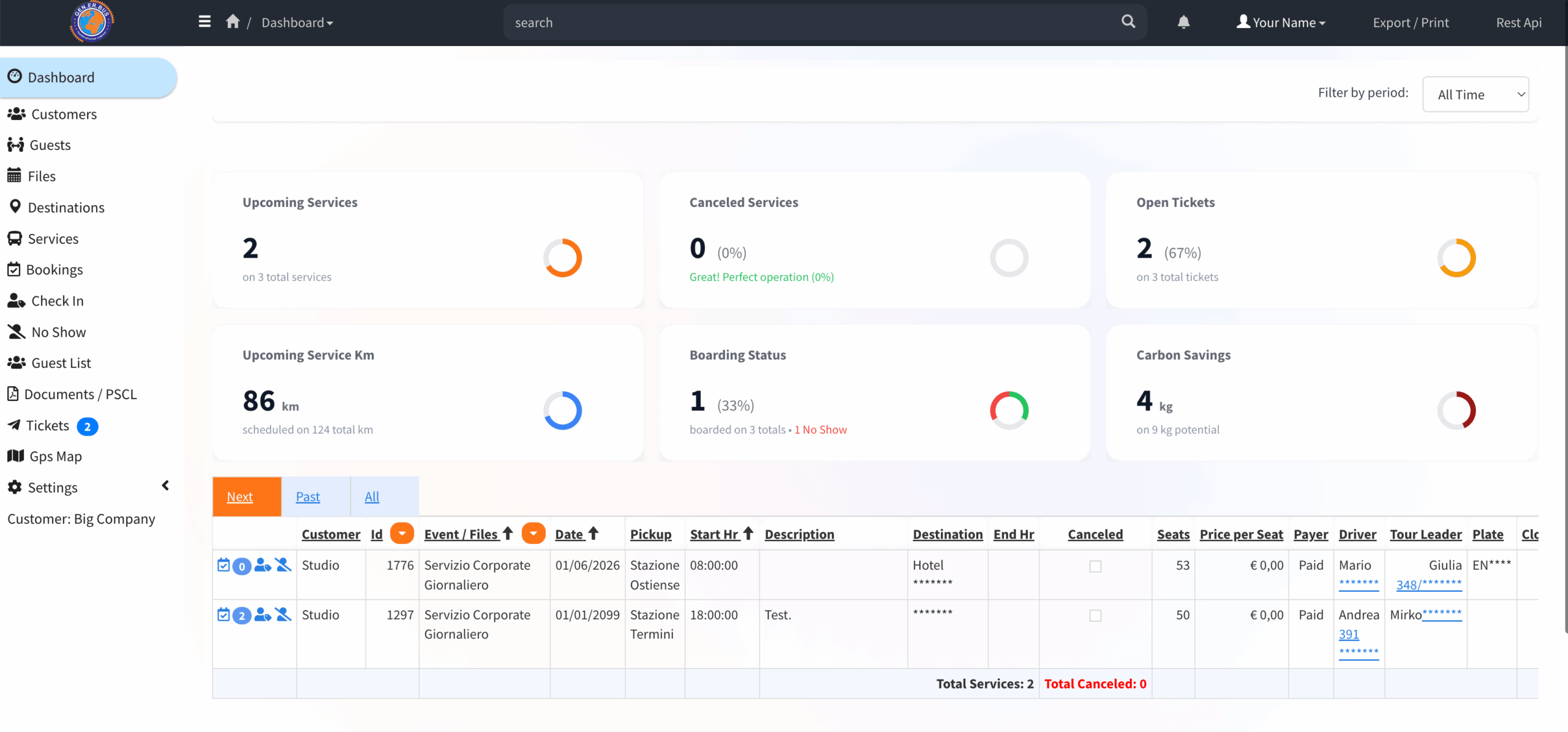 Screenshot Generbus Plus